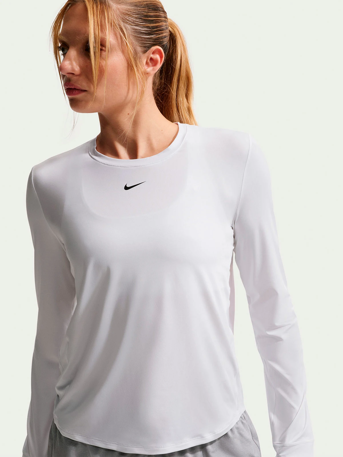 POLO DEPORTIVO MUJER NIKE BLANCO ONE CLASSIC - 1