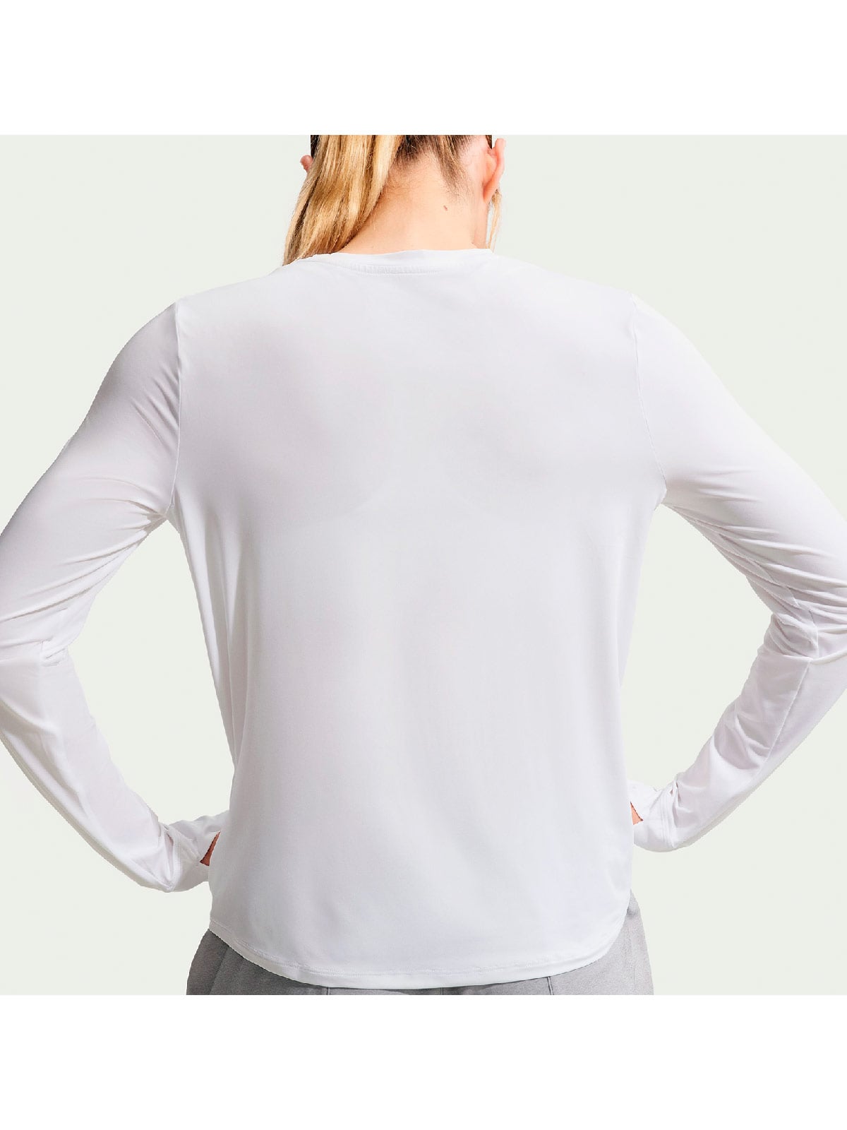POLO DEPORTIVO MUJER NIKE BLANCO ONE CLASSIC - 3