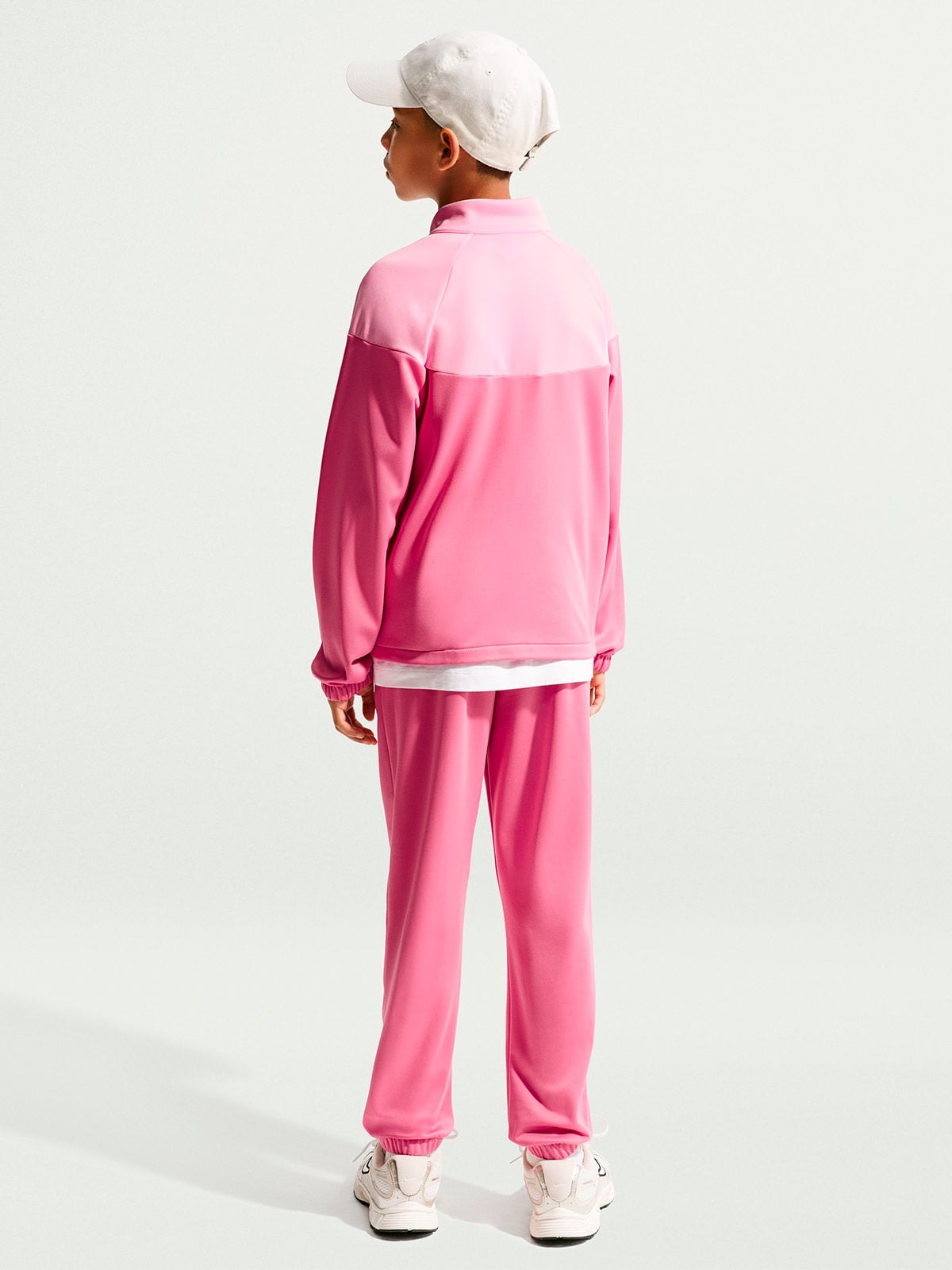 CONJUNTO BUZO NIÑA NIKE ROSADO - 2