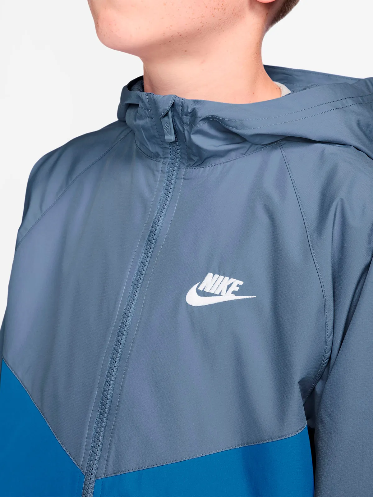 CASACA NIÑO NIKE AZUL - 2