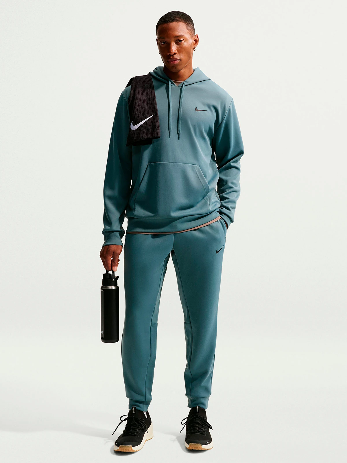 PANTALÓN BUZO HOMBRE NIKE VERDE JOGGER - 3