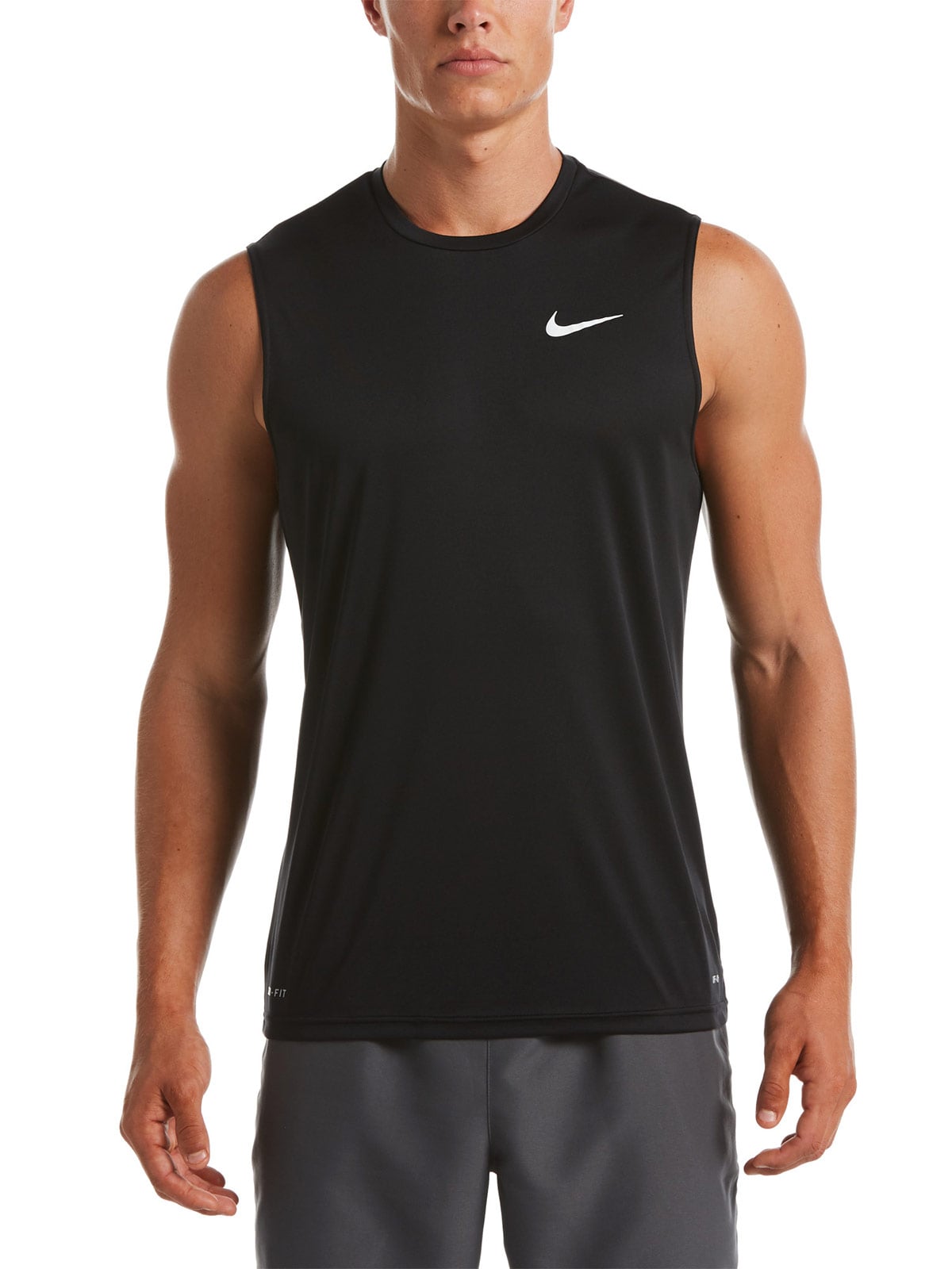 POLO SIN MANGAS HOMBRE NIKE NEGRO HYDROGUARD - 1