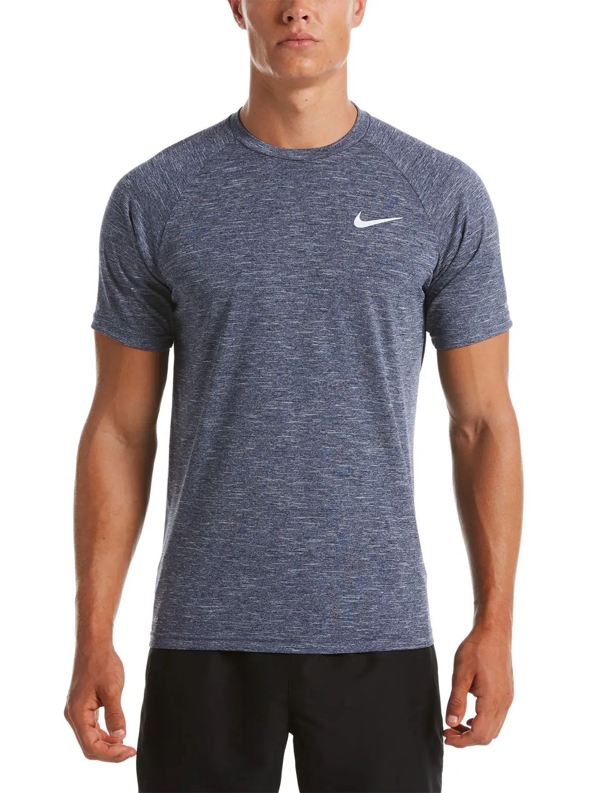 POLO MANGA CORTA HOMRE NIKE AZUL HEATHER - 1