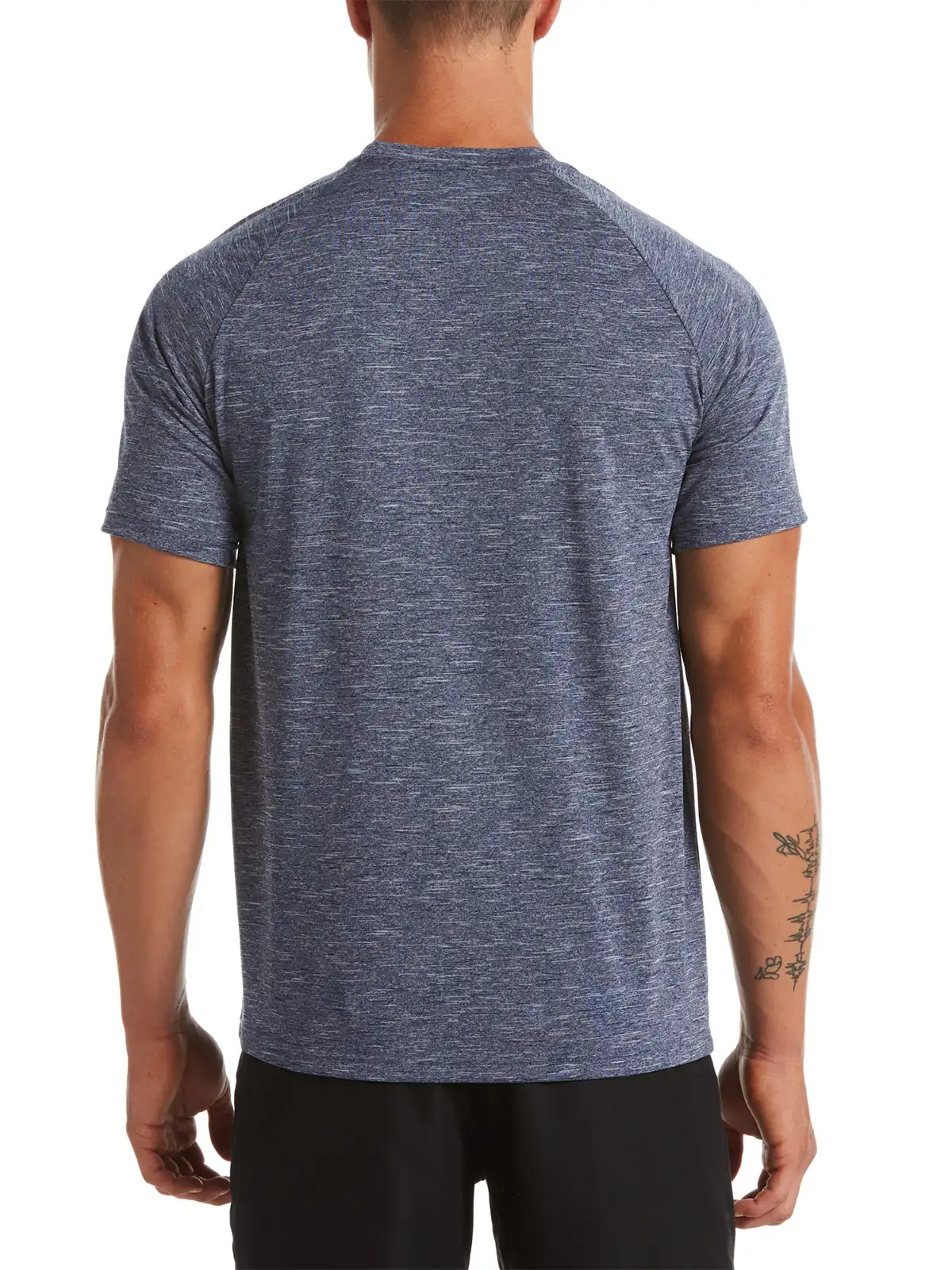 POLO MANGA CORTA HOMRE NIKE AZUL HEATHER - 2