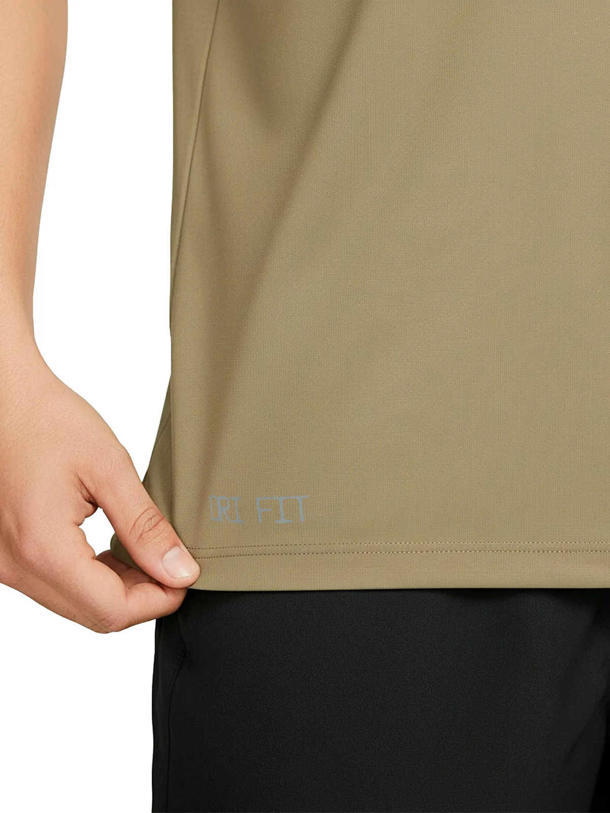 POLO MANGA CORTA HOMRE NIKE MARRÓN HEATHER - 6