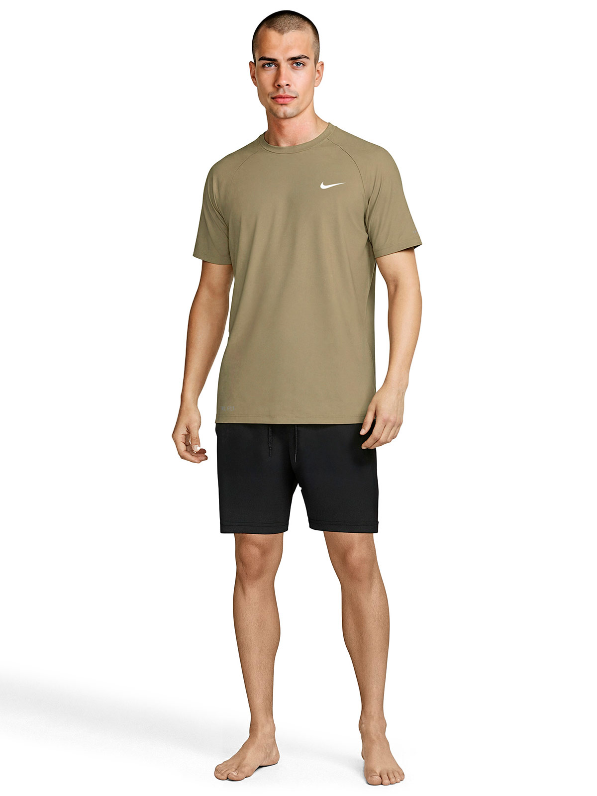 POLO MANGA CORTA HOMRE NIKE MARRÓN HEATHER - 4