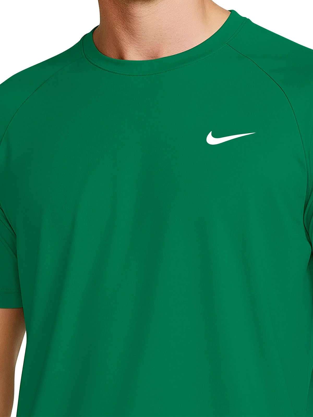 POLO DEPORTIVO MANGA CORTA HOMBRE NIKE VERDE HEATHER - 3
