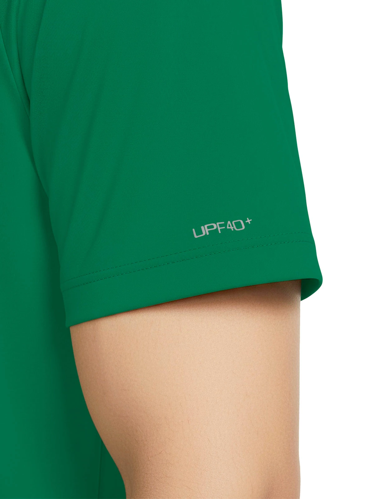 POLO DEPORTIVO MANGA CORTA HOMBRE NIKE VERDE HEATHER - 5
