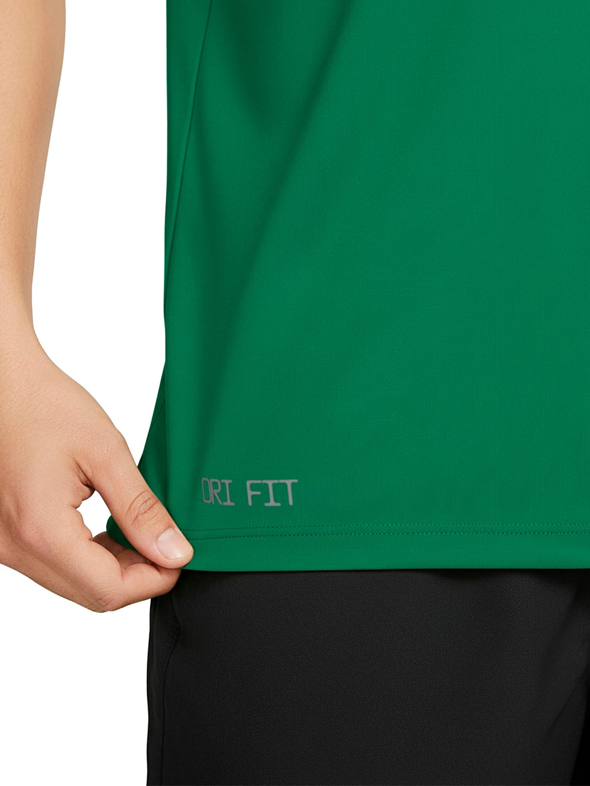 POLO DEPORTIVO MANGA CORTA HOMBRE NIKE VERDE HEATHER - 6
