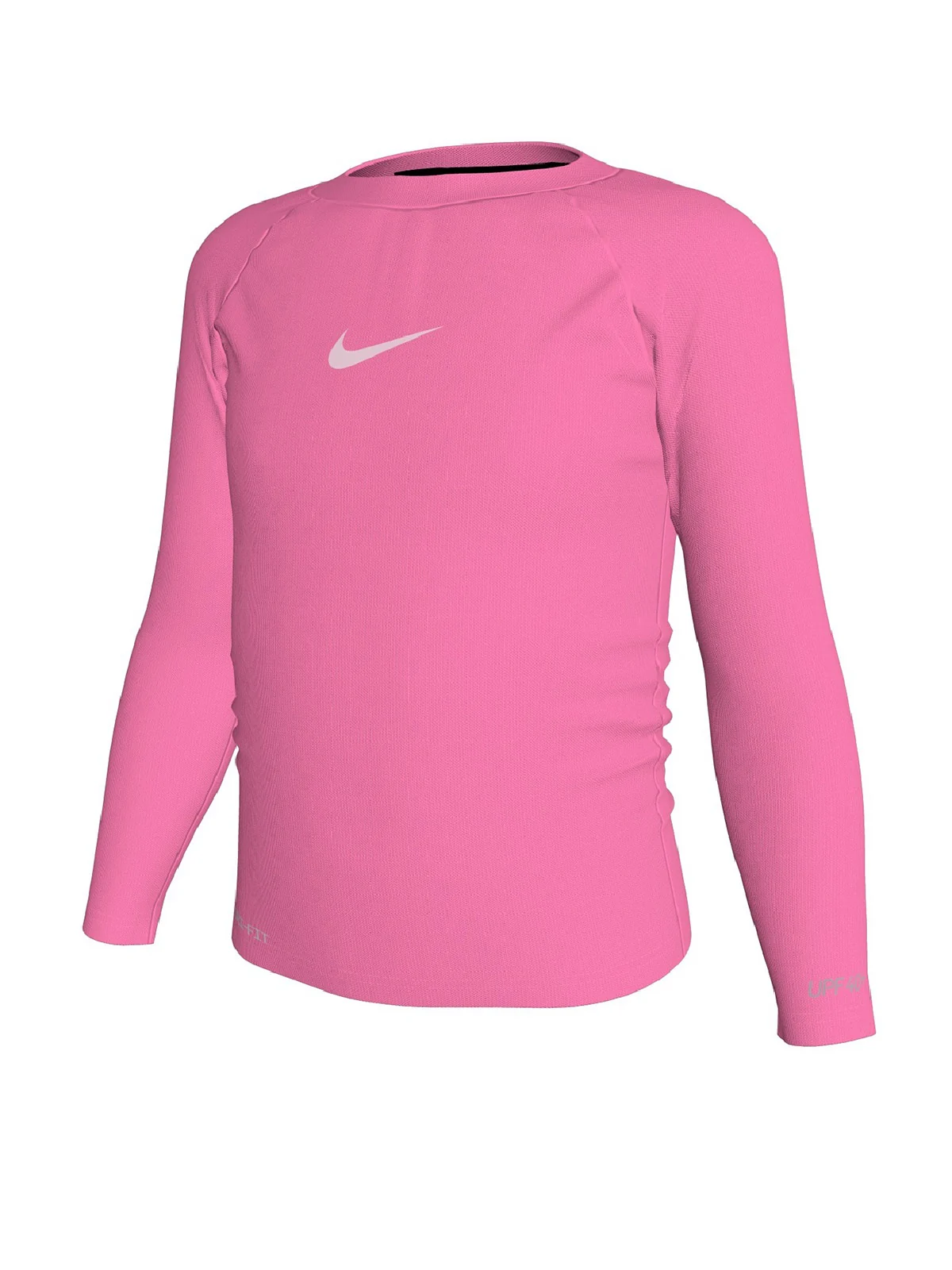 CONJUNTO NATACIÓN MANGA LARGA NIÑA NIKE ROSADO - 5