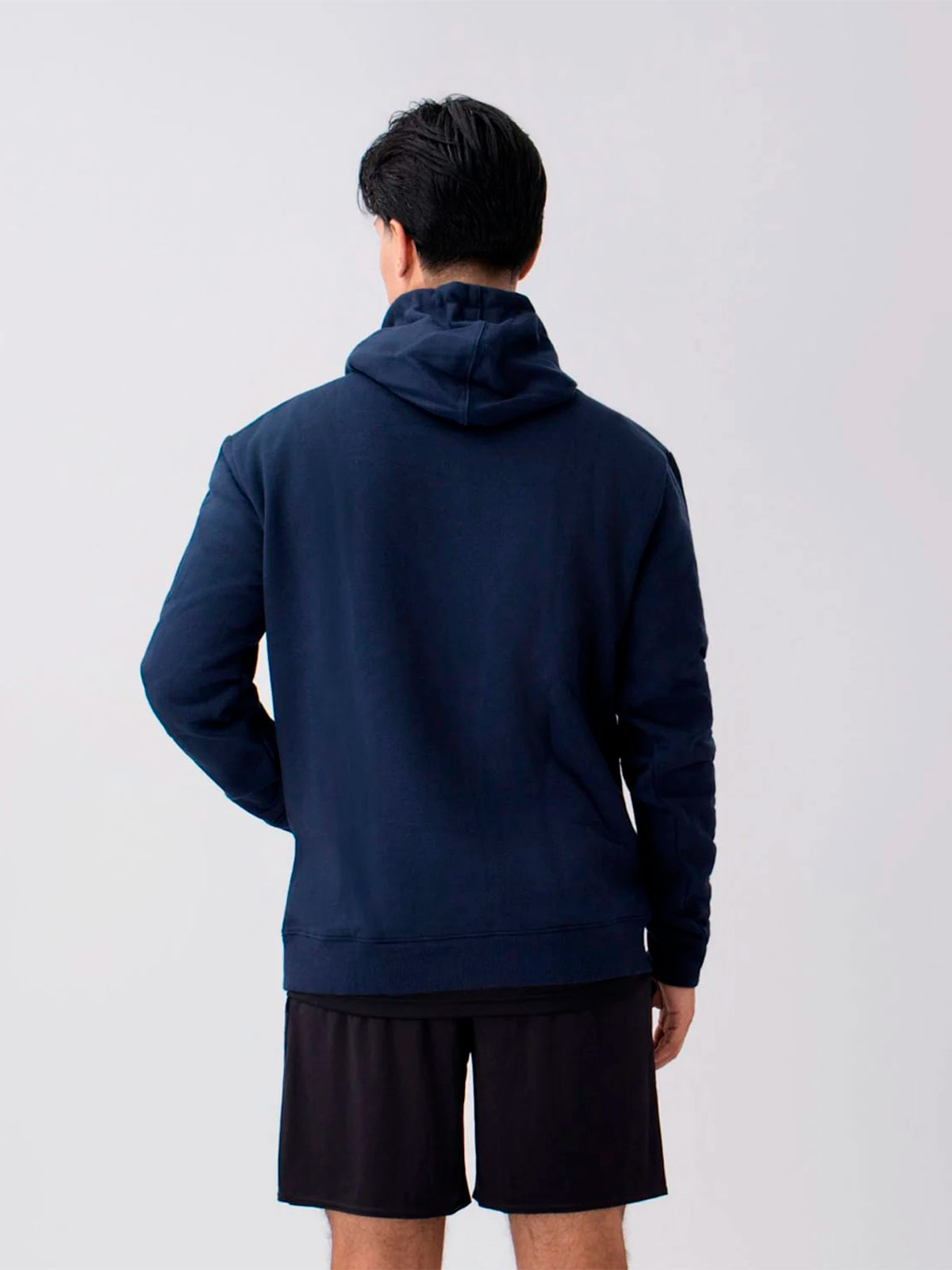 POLERA HOMBRE REEBOK AZUL HOODIE - 3