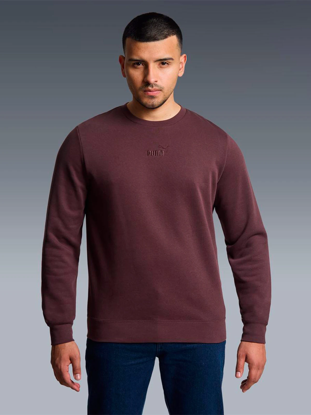 POLERA DEPORTIVA HOMBRE PUMA CREW - 3