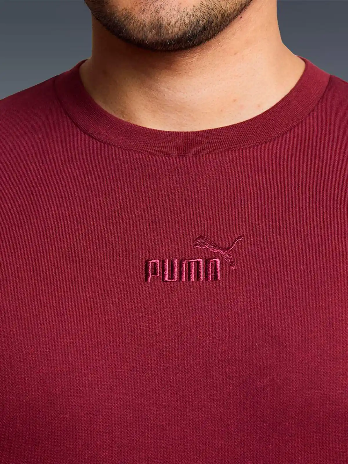 POLERA DEPORTIVA HOMBRE PUMA CREW - 4