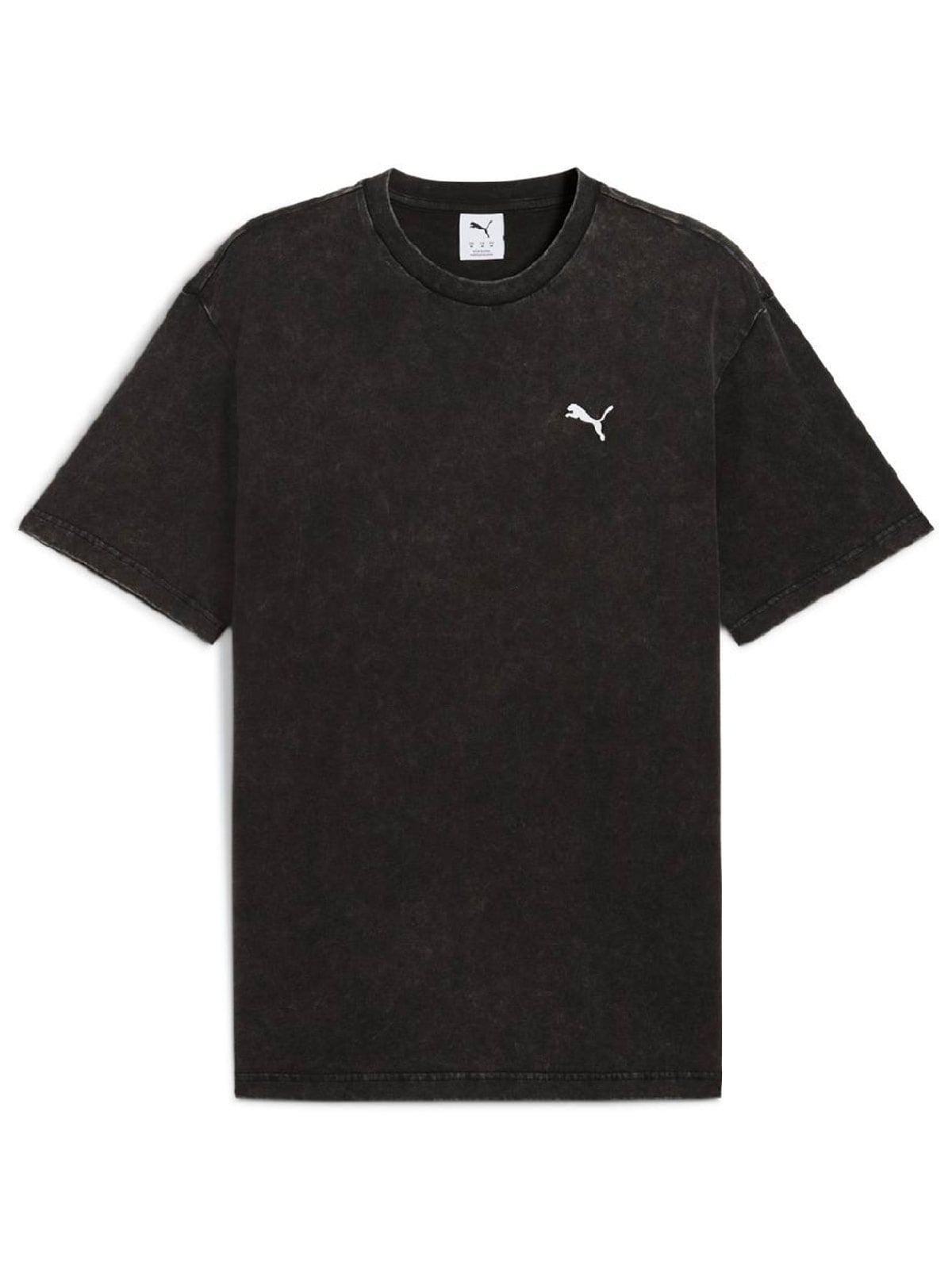 POLO DEPORTIVO HOMBRE PUMA NEGRO RELAXED WASH - 1