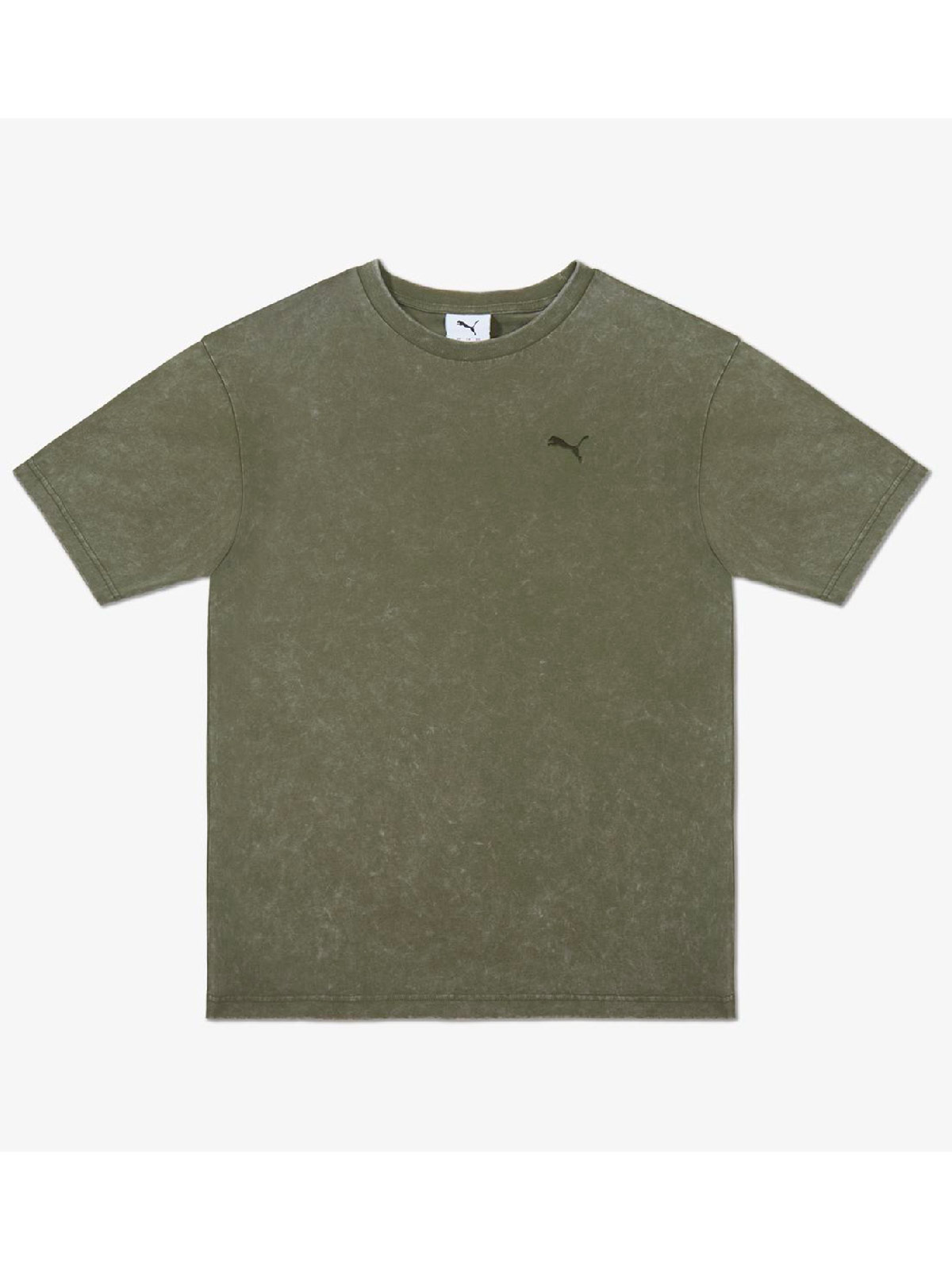 POLO DEPORTIVO HOMBRE PUMA VERDE RELAXED WASH - 1