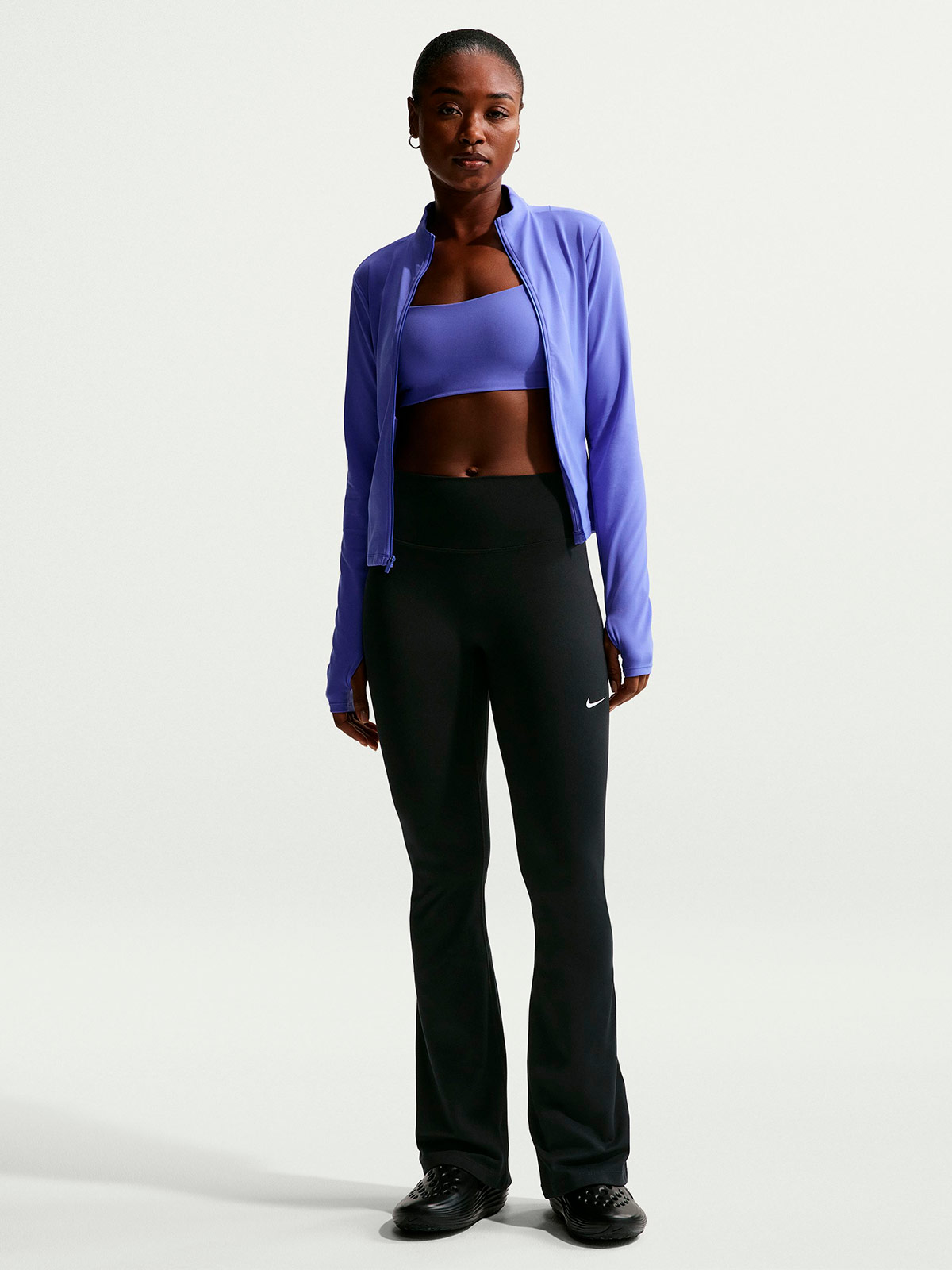 PANTALÓN BUZO MUJER NIKE NEGRO ONE - 1