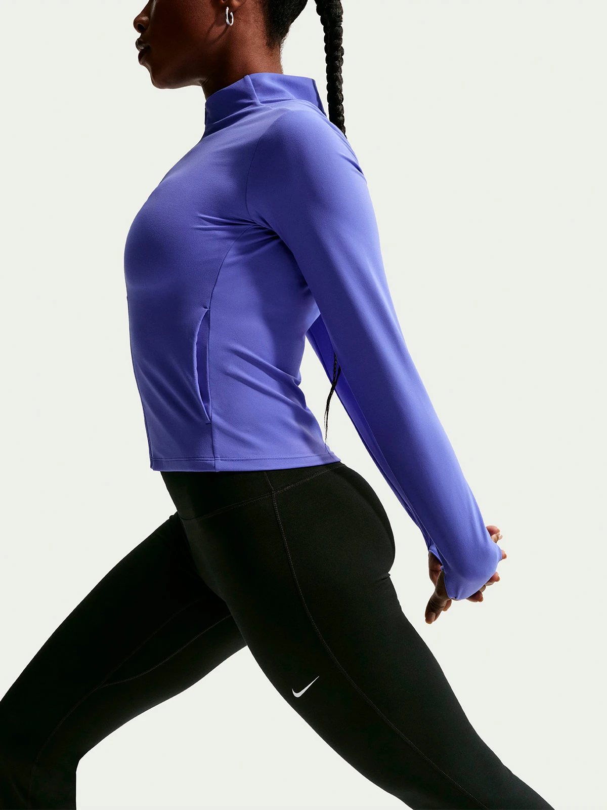 PANTALÓN BUZO MUJER NIKE NEGRO ONE - 4