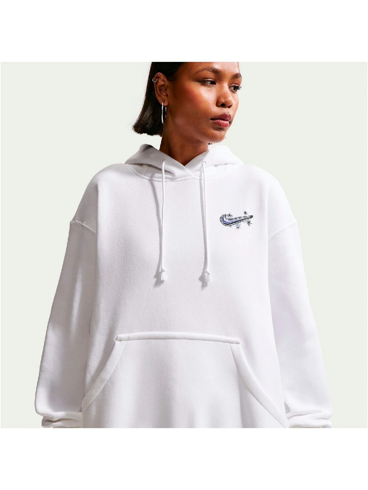 POLERA MUJER NIKE BLANCO SPORTSWEAR PHOENIX - 4