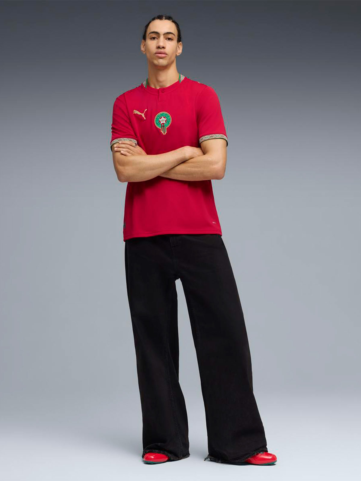 CAMISETA HOMBRE PUMA SELECCIÓN MARRUECOS LOCAL - 4