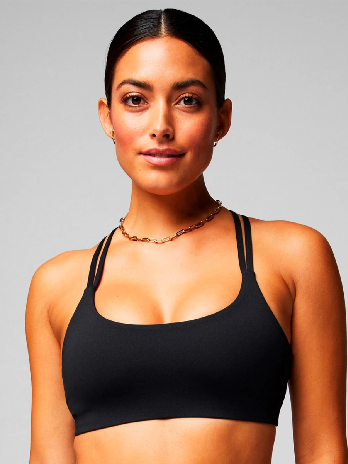 TOP DEPORTIVO MUJER FABLETICS NEGRO LOW IMPACT - 1