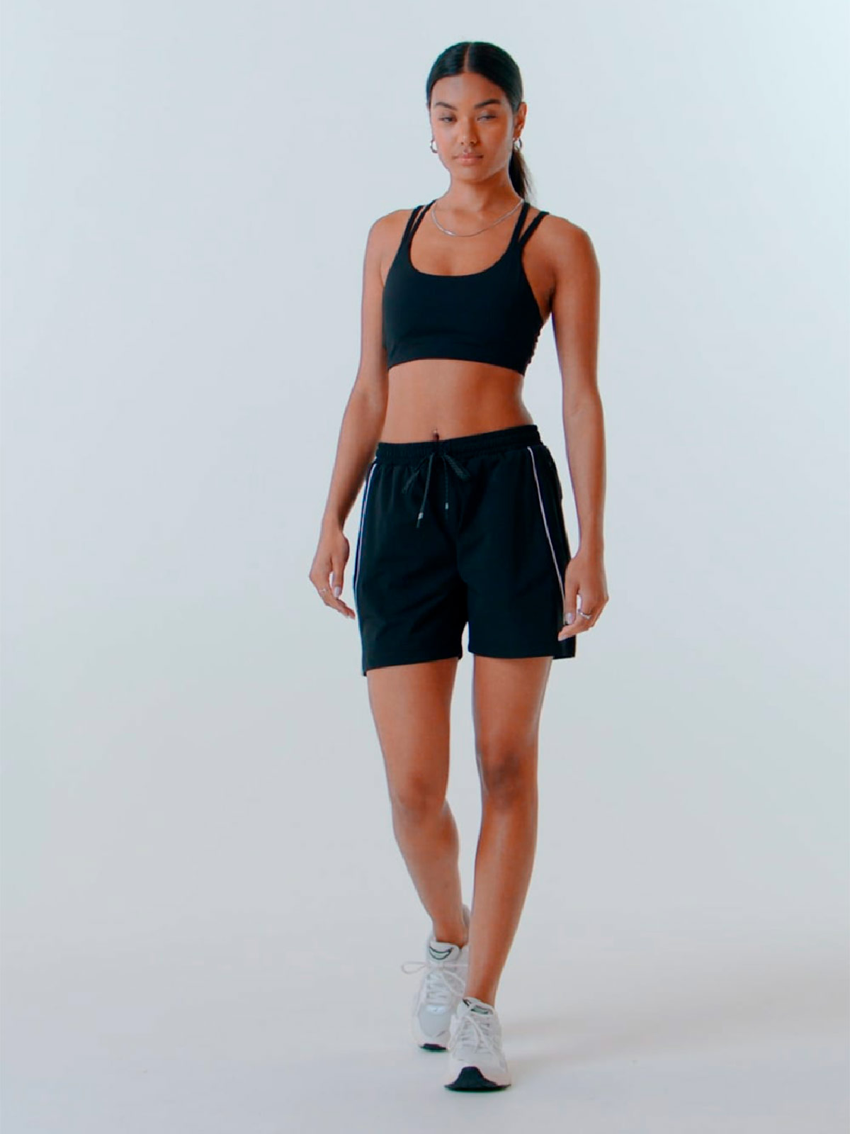 TOP DEPORTIVO MUJER FABLETICS NEGRO LOW IMPACT - 4