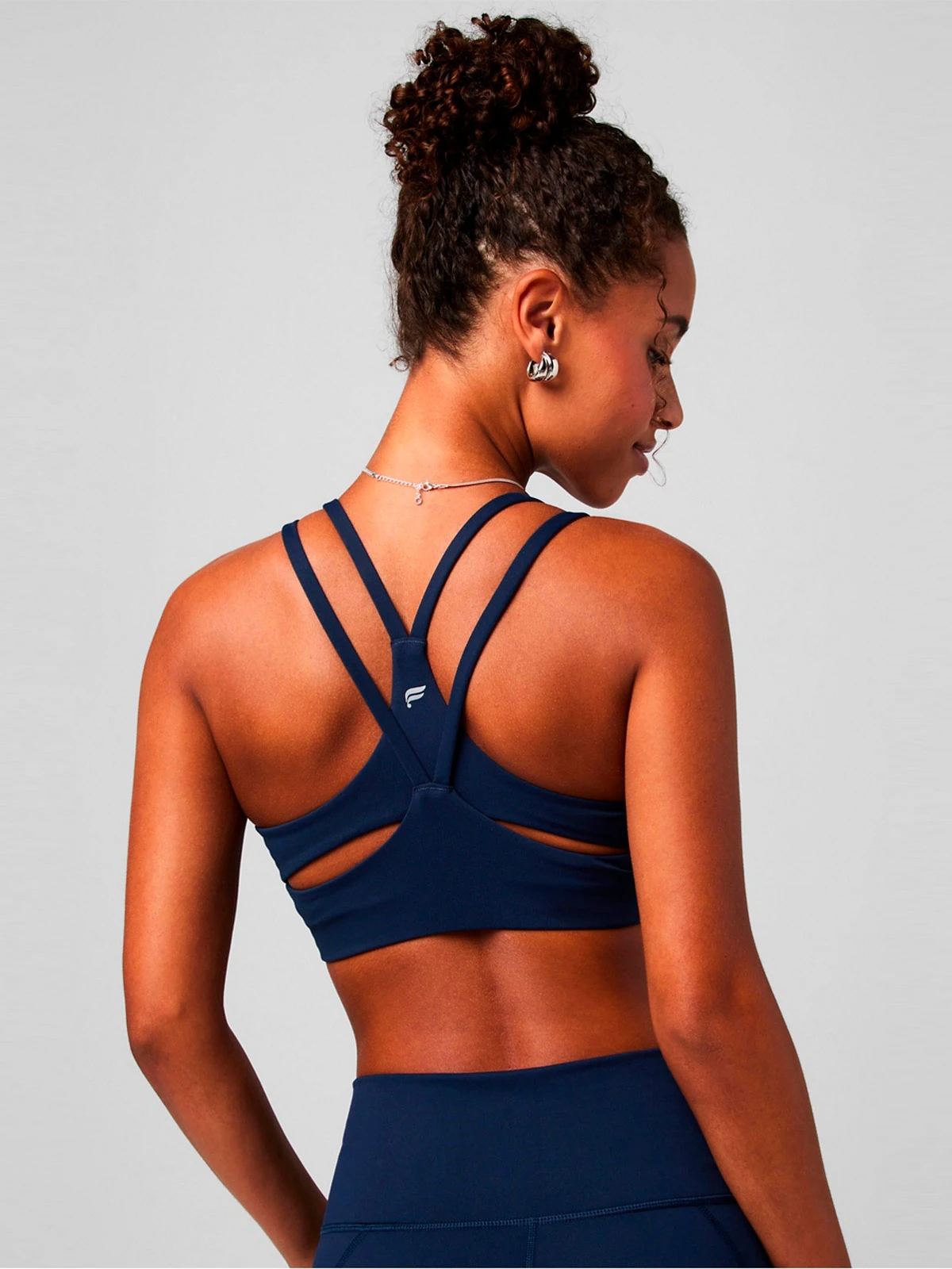 TOP DEPORTIVO MUJER FABLETICS AZUL LOW IMPACT - 2
