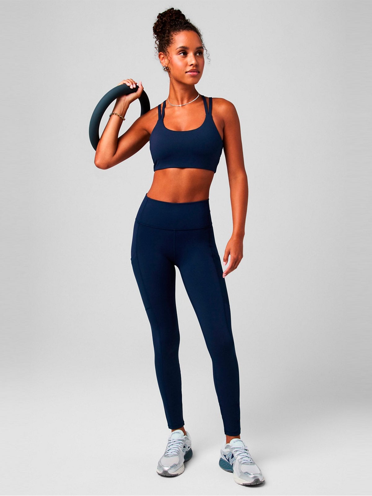 TOP DEPORTIVO MUJER FABLETICS AZUL LOW IMPACT - 3