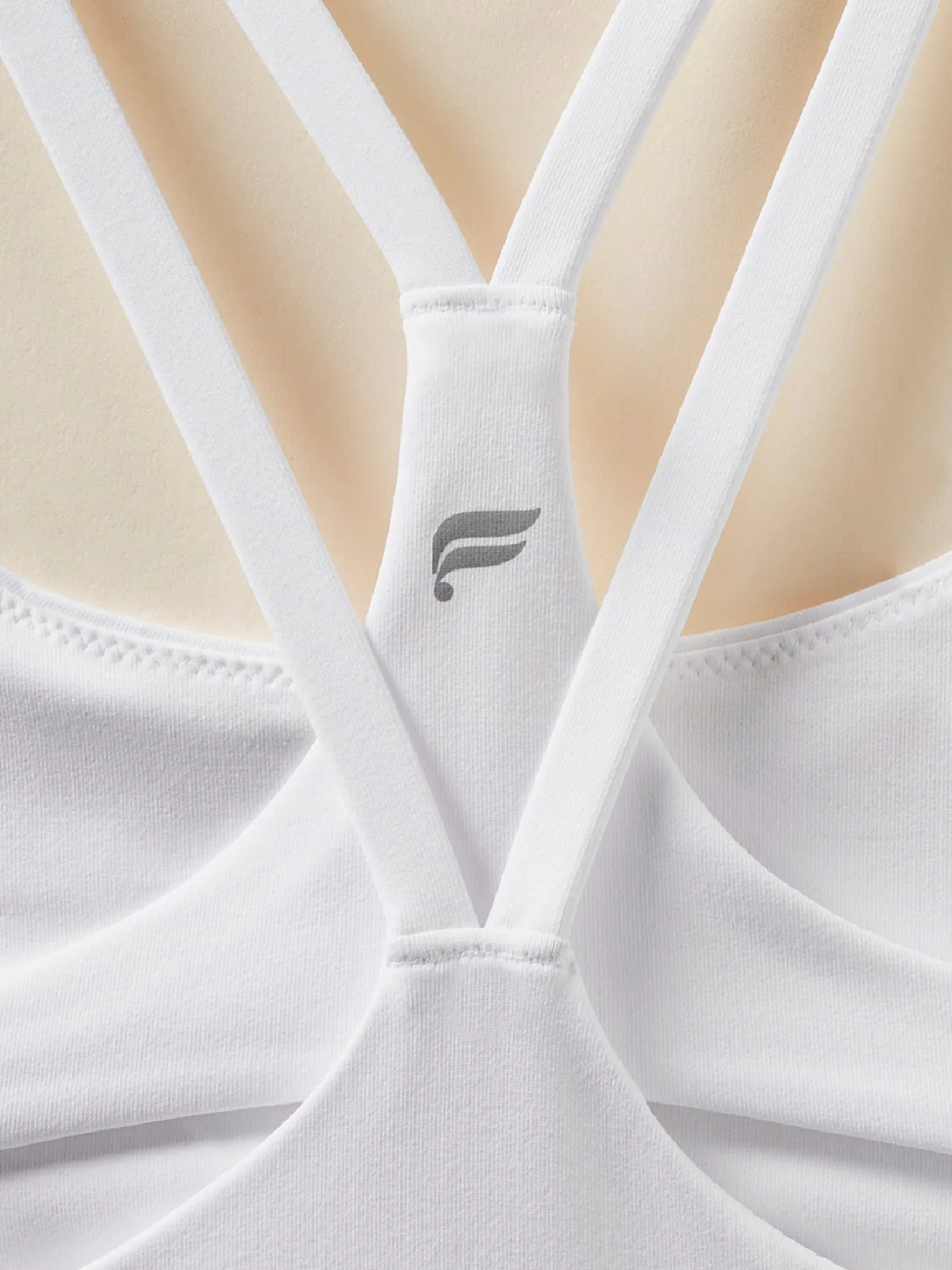 TOP DEPORTIVO MUJER FABLETICS BLANCO LOW IMPACT - 6