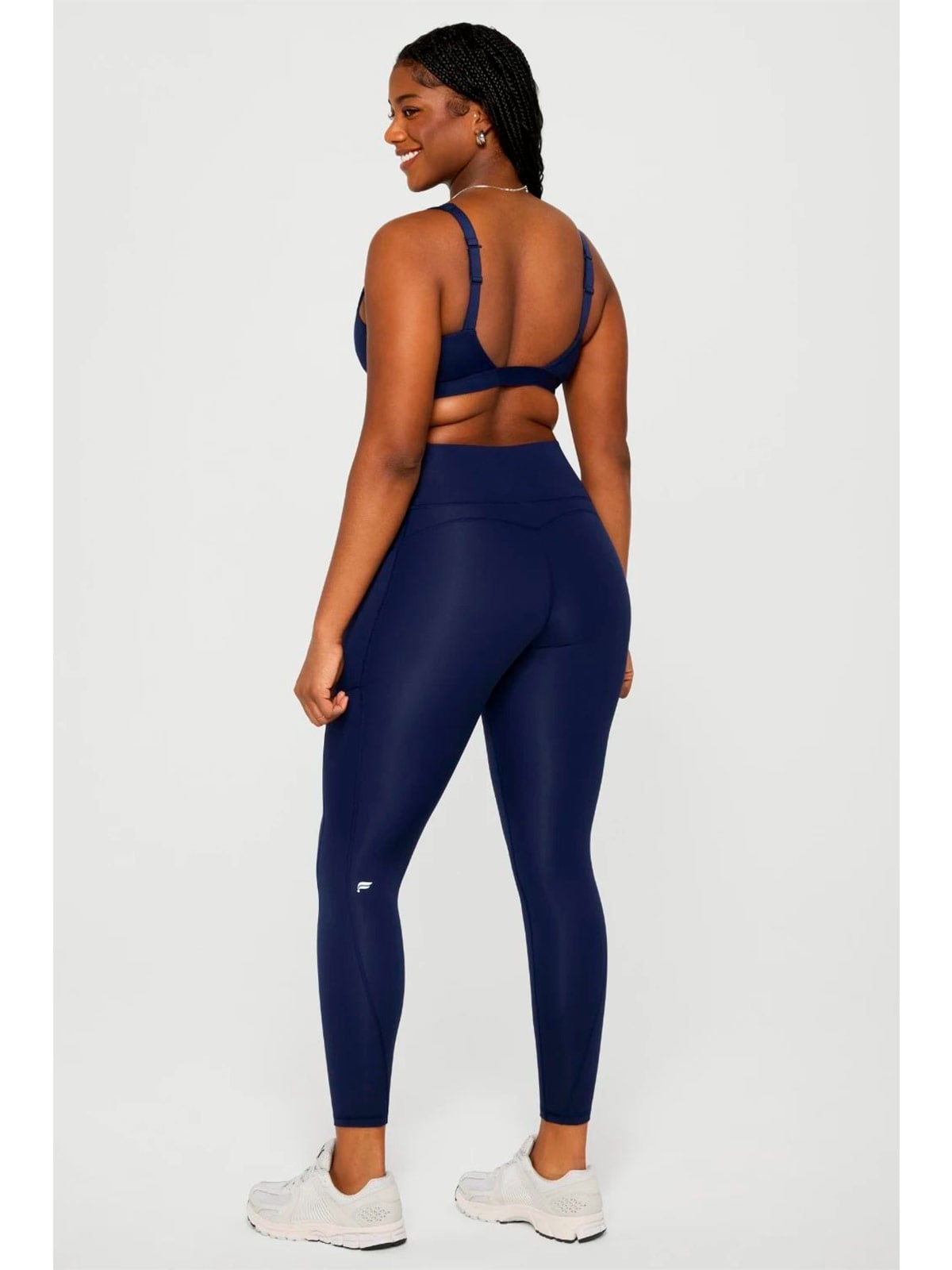 MALLAS DEPORTIVAS TIRO ALTO MUJER FABLETICS AZUL - 2