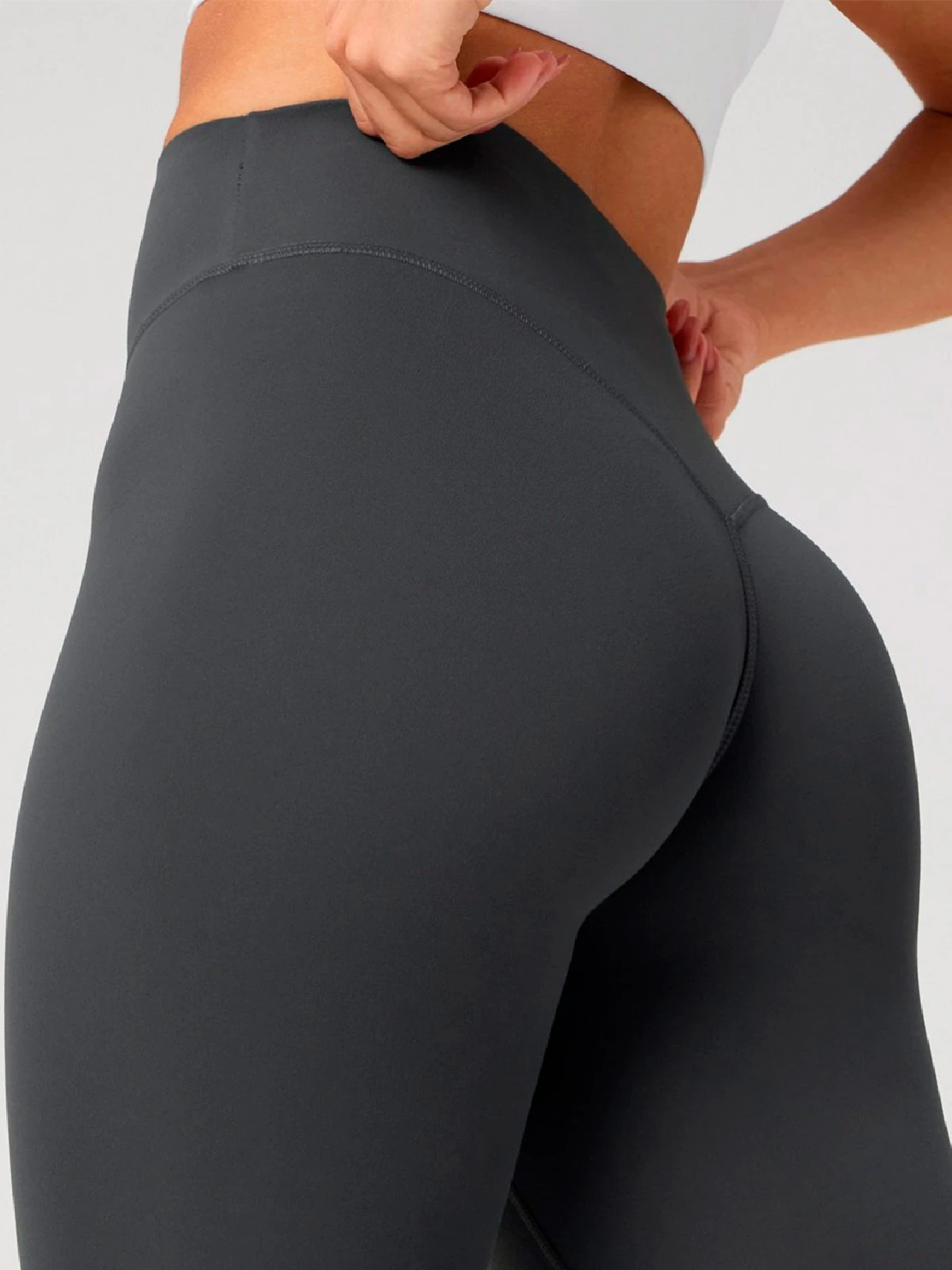 LEGGING MUJER FABLETICS AZUL PURELUXE HIGH-WAISTED - 3