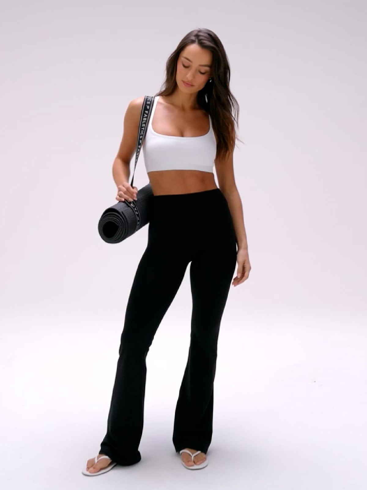 LEGGING MUJER FABLETICS NEGRO PURELUXE HIGH-WAISTED FLARE - 4