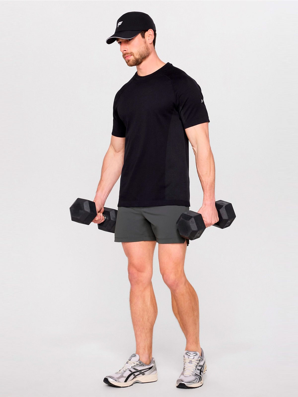 SHORT DEPORTIVO HOMBRE FABLETICS NEGRO THE 5 ONE - 3