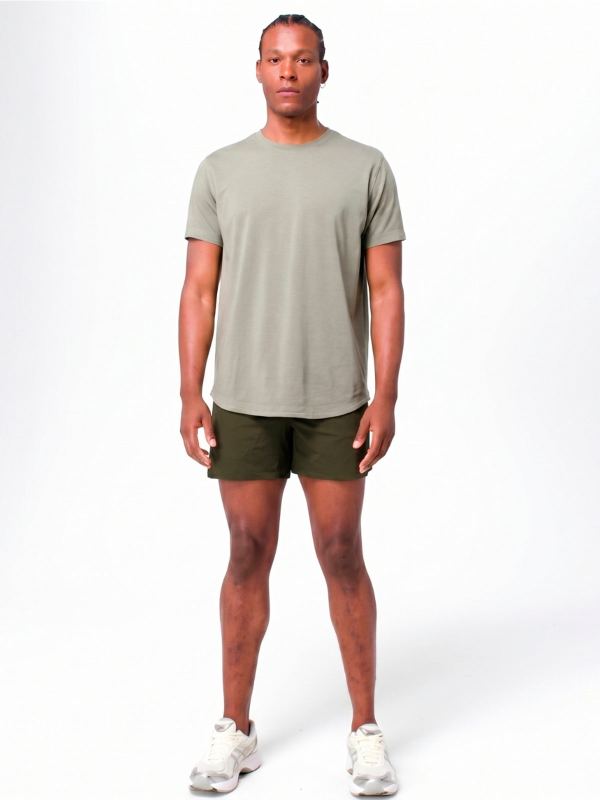 SHORT DEPORTIVO HOMBRE FABLETICS OLIVA THE 5 ONE - 4