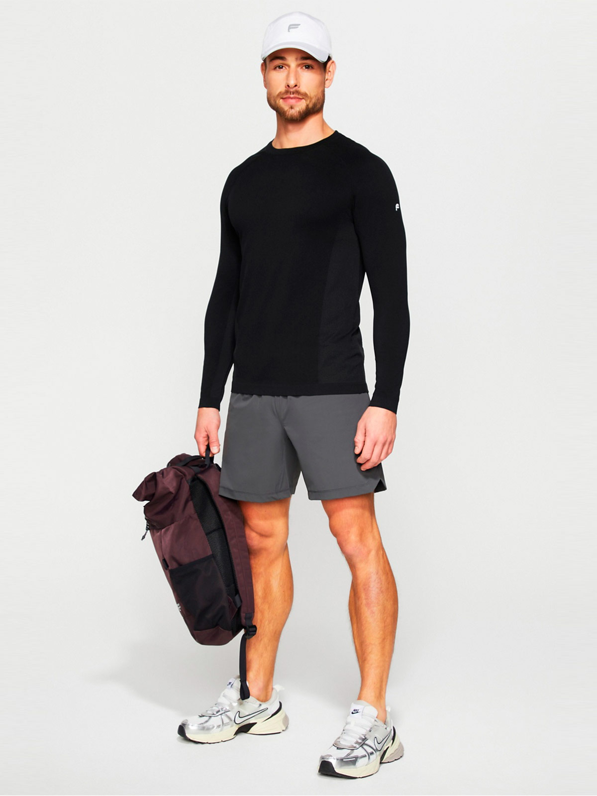 SHORT DEPORTIVO HOMBRE FABLETICS NEGRO THE 7 ONE - 4