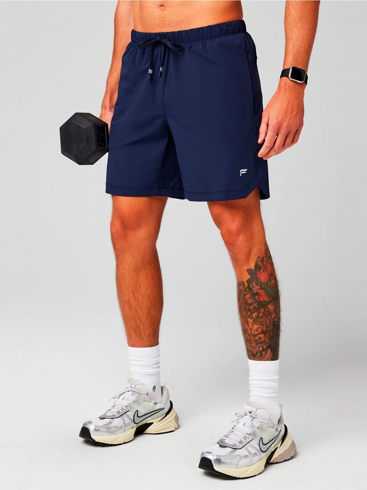 SHORT DEPORTIVO HOMBRE FABLETICS AZUL THE 7 ONE - 3