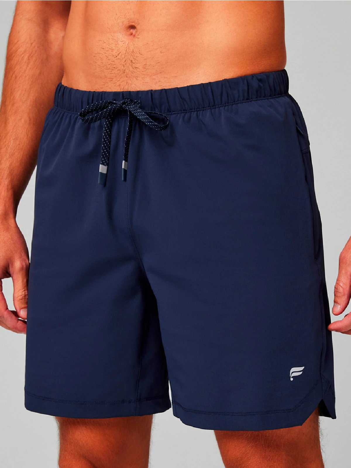 SHORT DEPORTIVO HOMBRE FABLETICS AZUL THE 7 ONE - 1