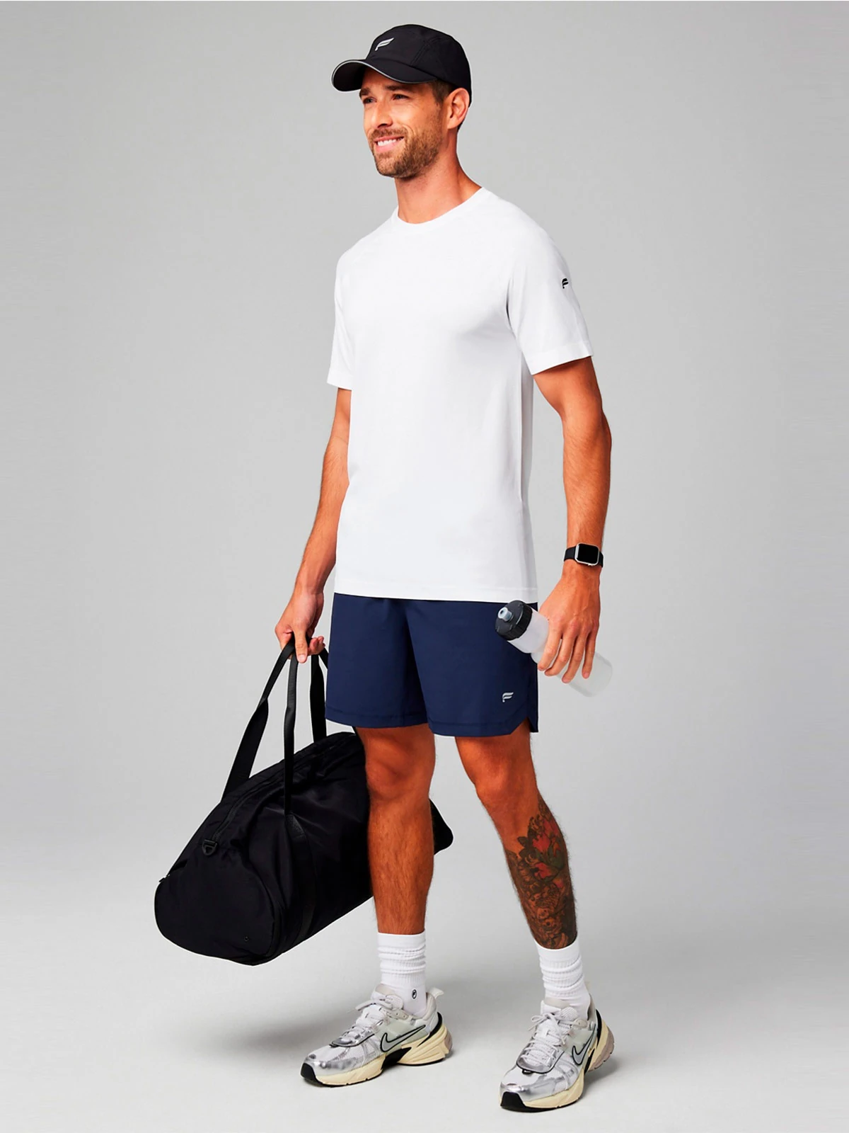 SHORT DEPORTIVO HOMBRE FABLETICS AZUL THE 7 ONE - 5