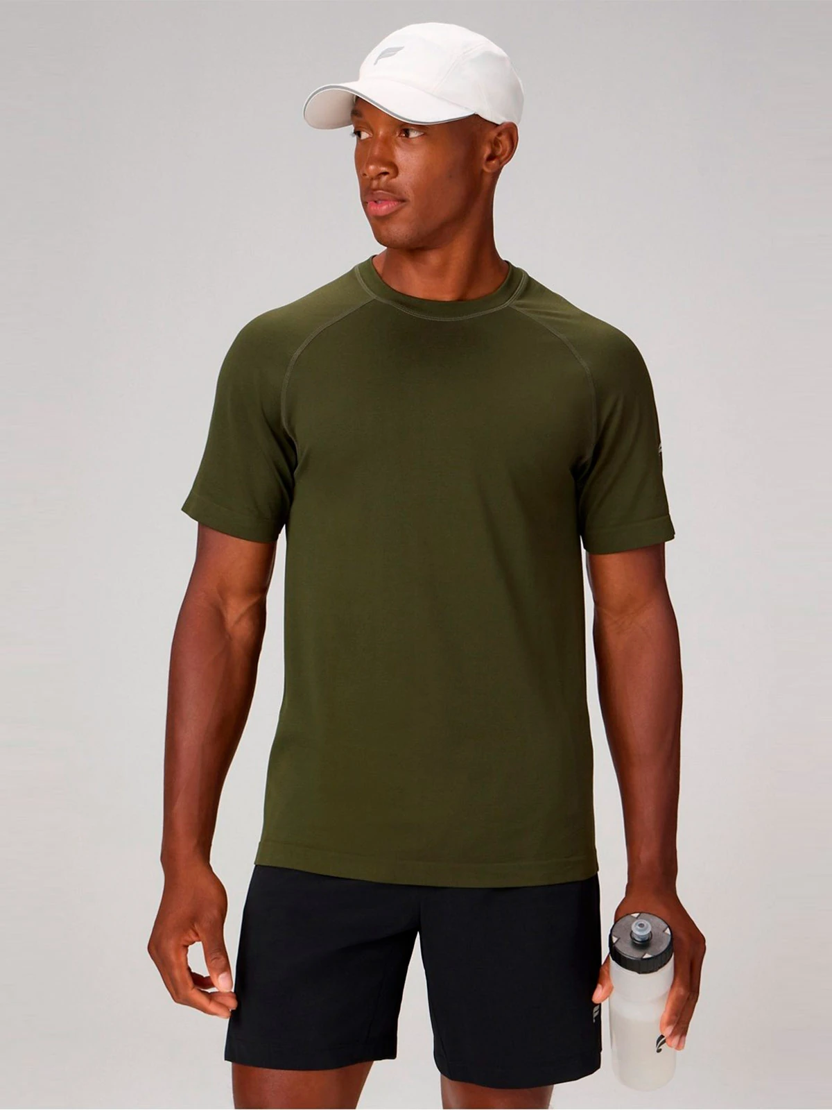 POLO DEPORTIVO HOMBRE FABLETICS VERDE THE TRAINING - 1