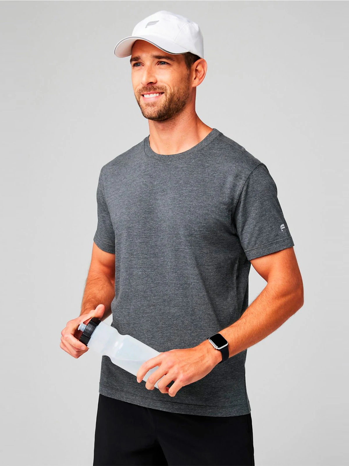 POLO HOMBRE FABLETICS GRIS OSCURO THE 24-7 - 1