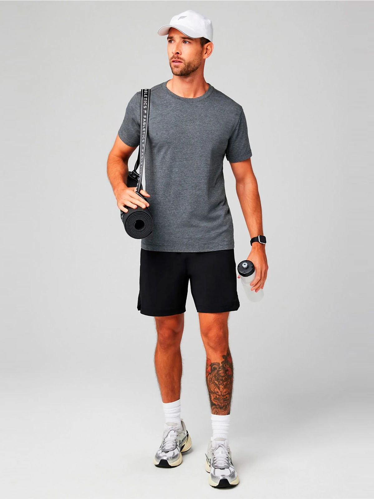 POLO HOMBRE FABLETICS GRIS OSCURO THE 24-7 - 3