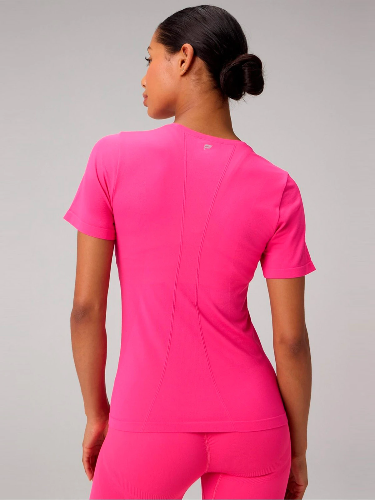POLO MUJER FABLETICS ROSADO FEATHER TECH - 2
