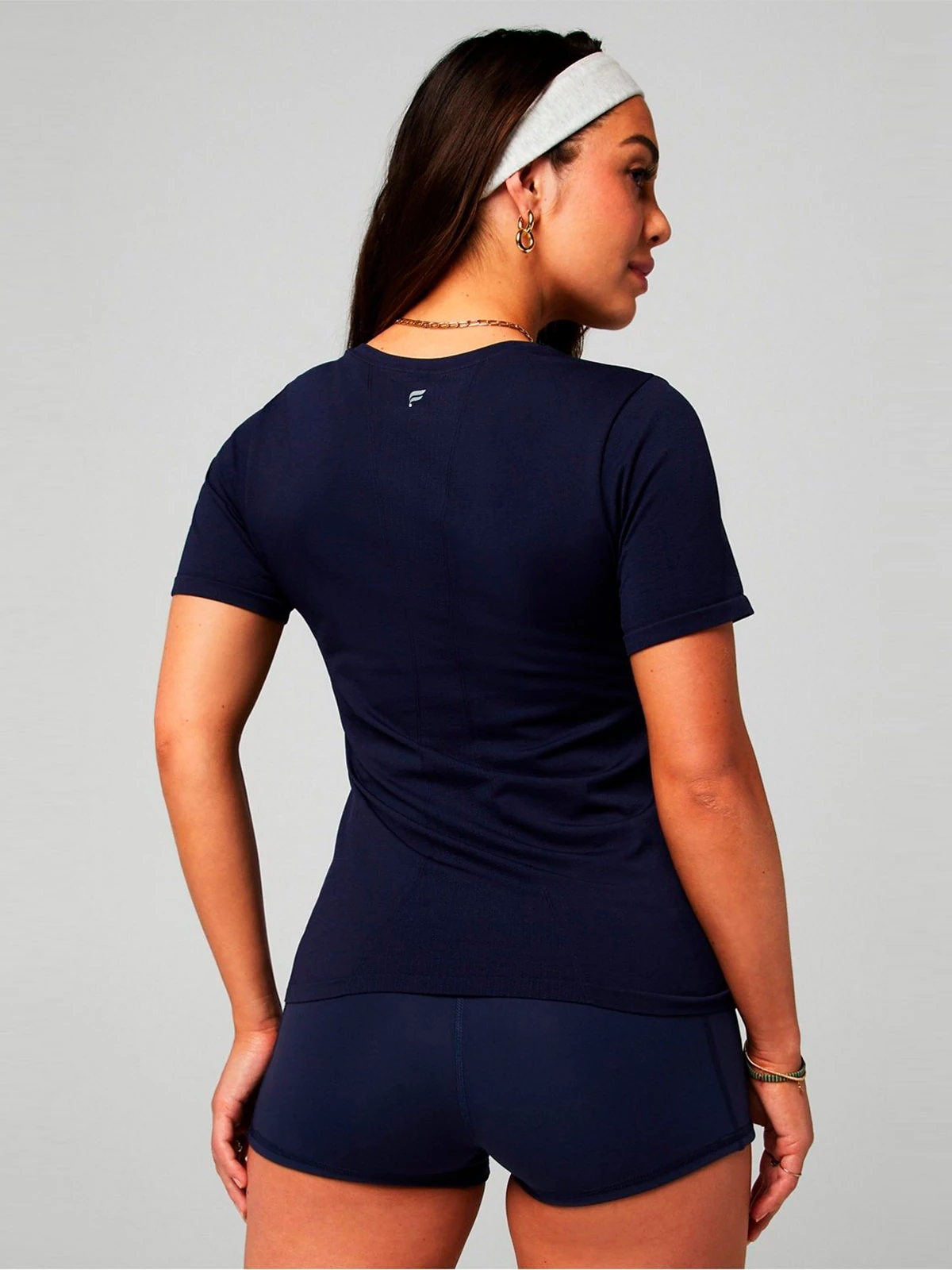 POLO MUJER FABLETICS AZUL FEATHER TECH - 2
