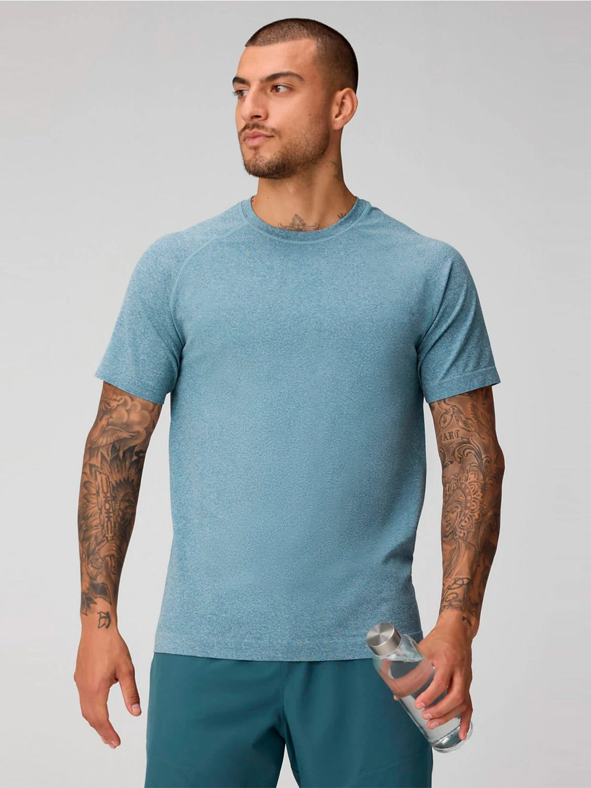 POLO MUJER FABLETICS GRIS THE TRAINING DAY - 1