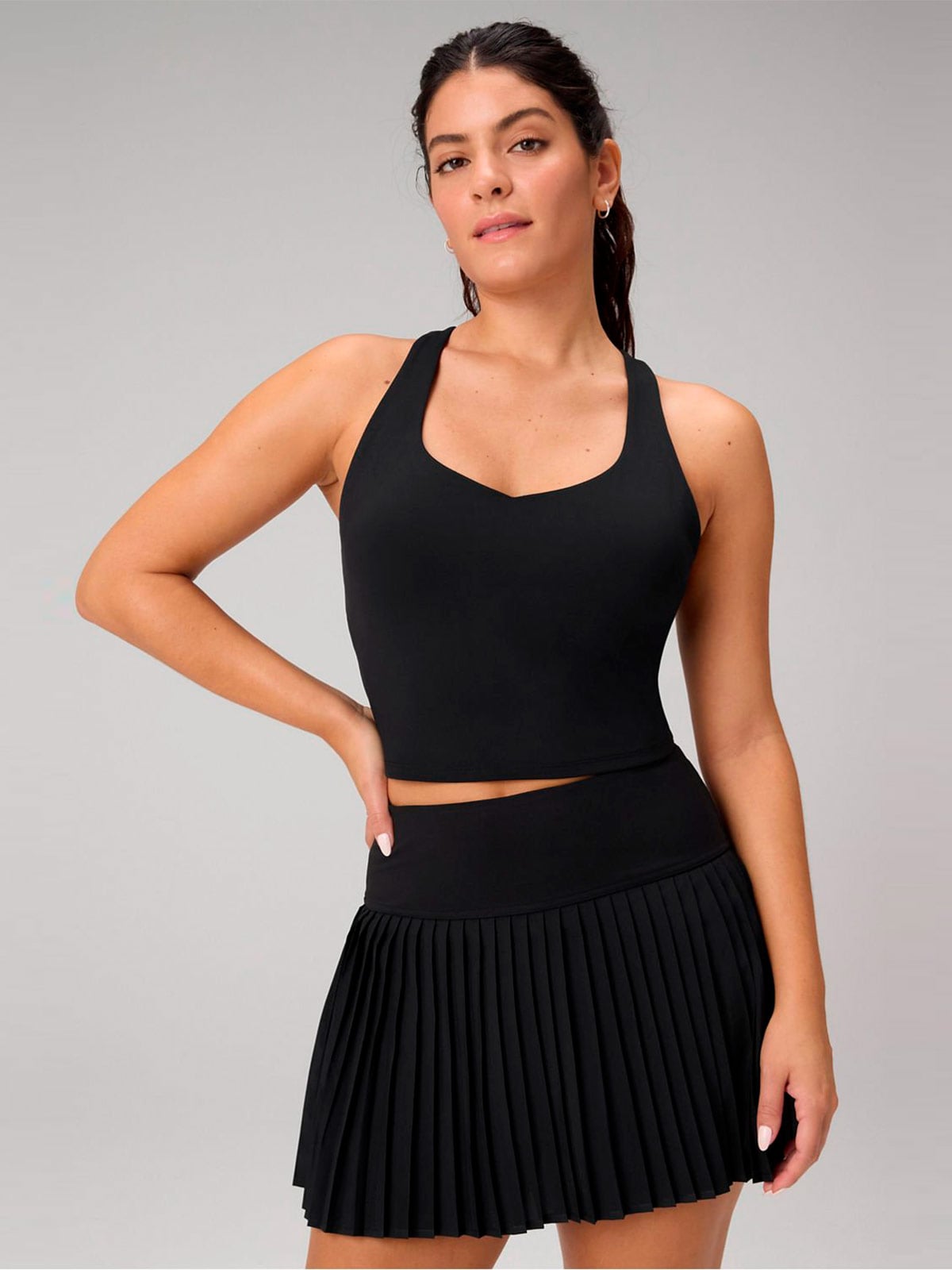 TOP DEPORTIVO MUJER FABLETICS NEGRO ANYWHERE CROPPED - 3