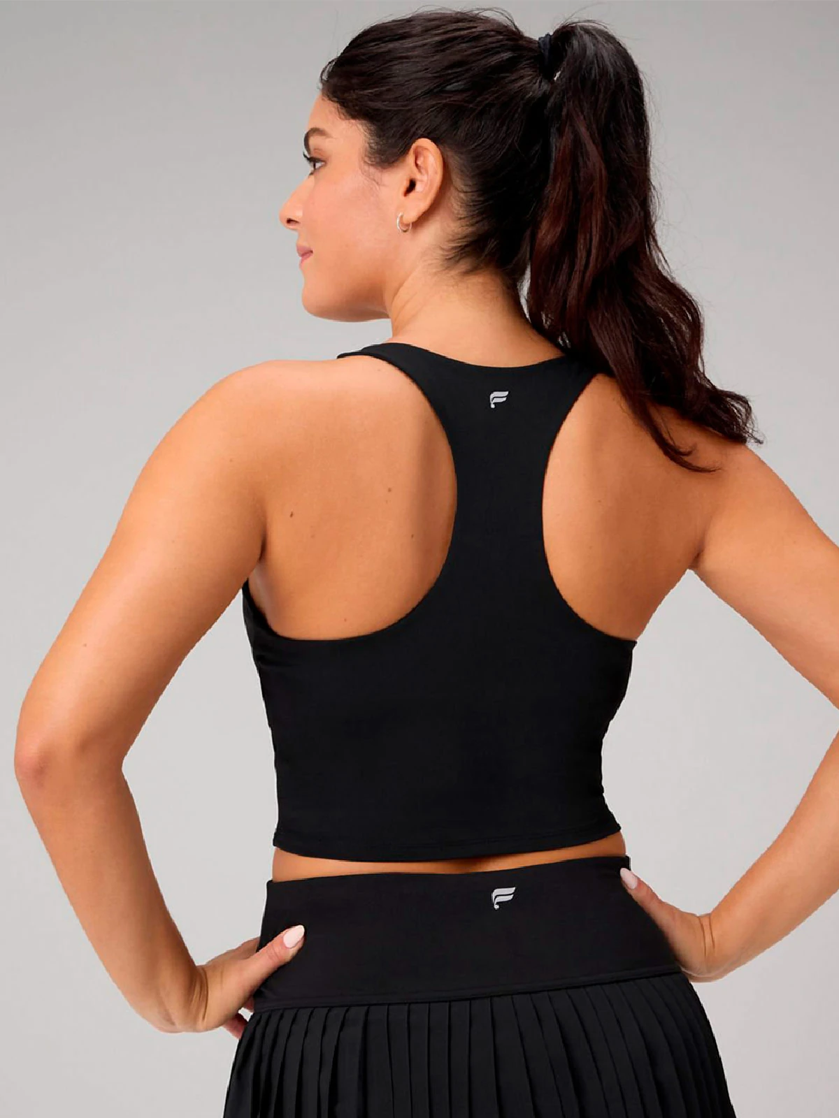 TOP DEPORTIVO MUJER FABLETICS NEGRO ANYWHERE CROPPED - 5