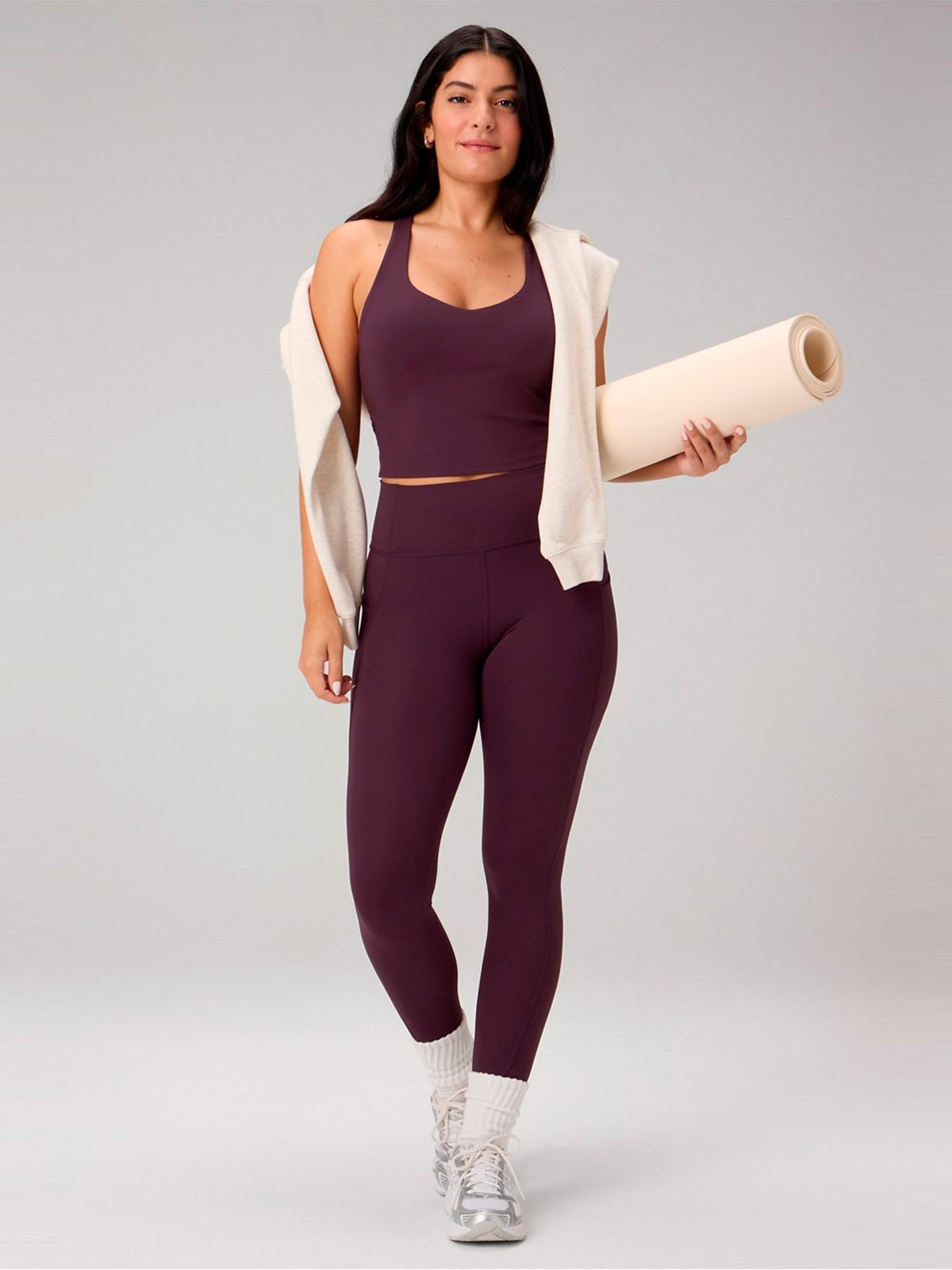 TOP DEPORTIVO MUJER FABLETICS BURDEO ANYWHERE CROPPED - 4
