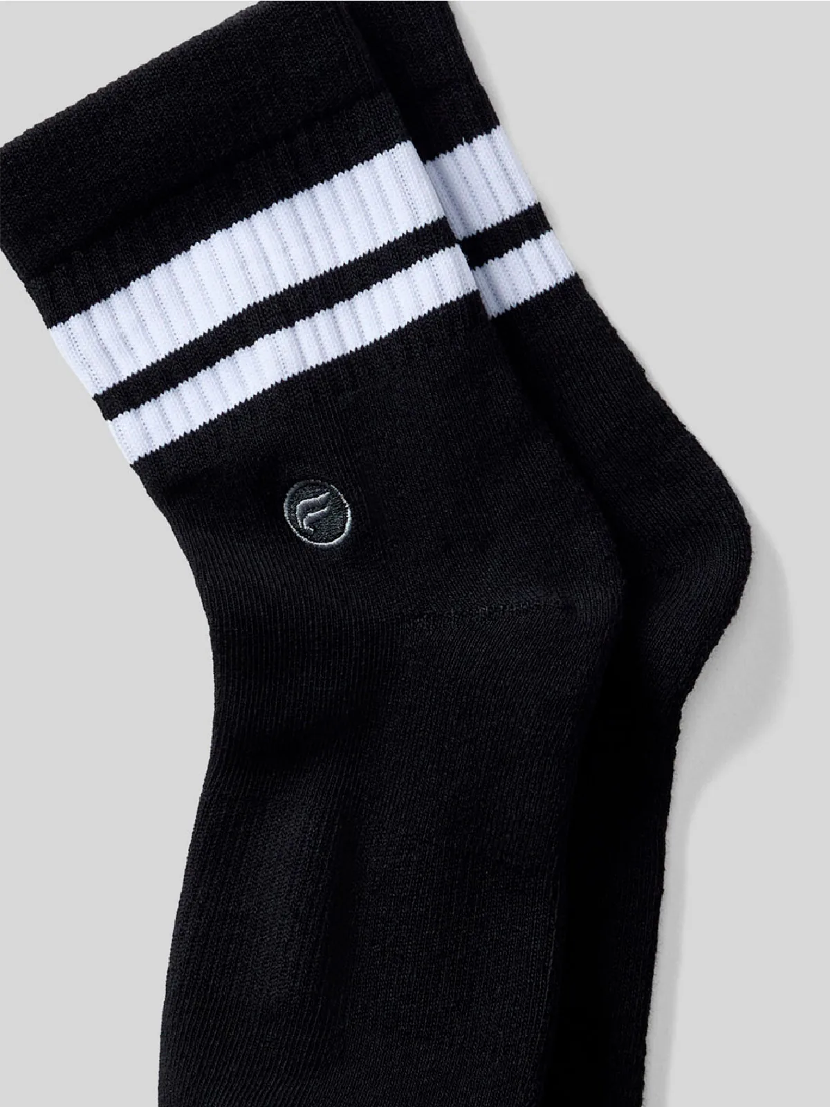 CALCETÍN MUJER FABLETICS NEGRO EVERYDAY QUARTER - 2