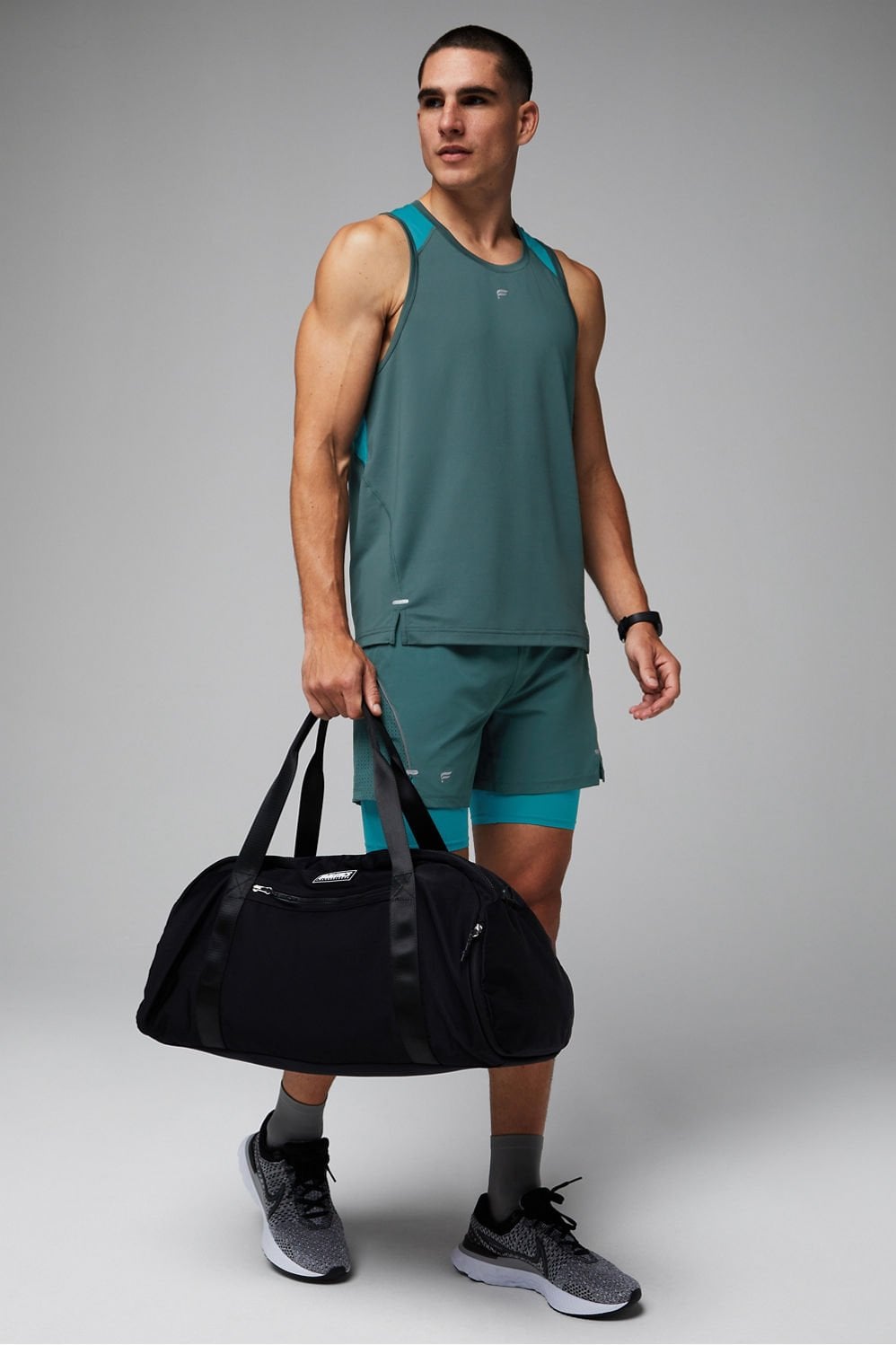 MOCHILA UNISEX FABLETICS NEGRO THE GYM DUFFLE - 3