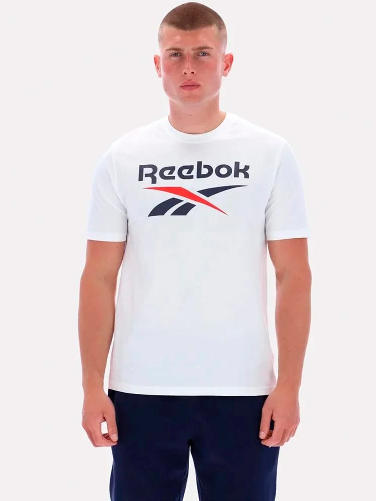 POLO ALGODÓN HOMBRE REEBOK BLANCO - 1