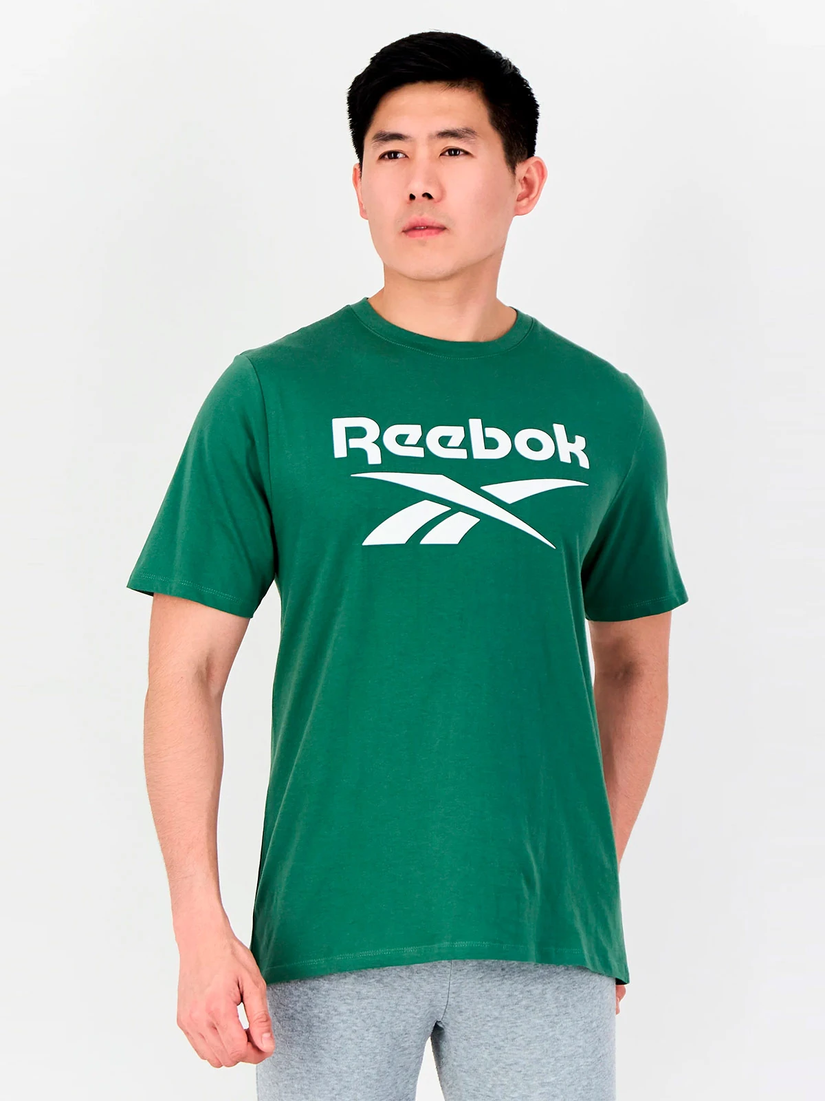 POLO ALGODÓN HOMBRE REEBOK VERDE - 1